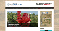 Desktop Screenshot of kunstforum.as